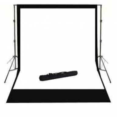 Bresser D-37 Support + 2 rollen papier 2.72x11m arctic white + zwart